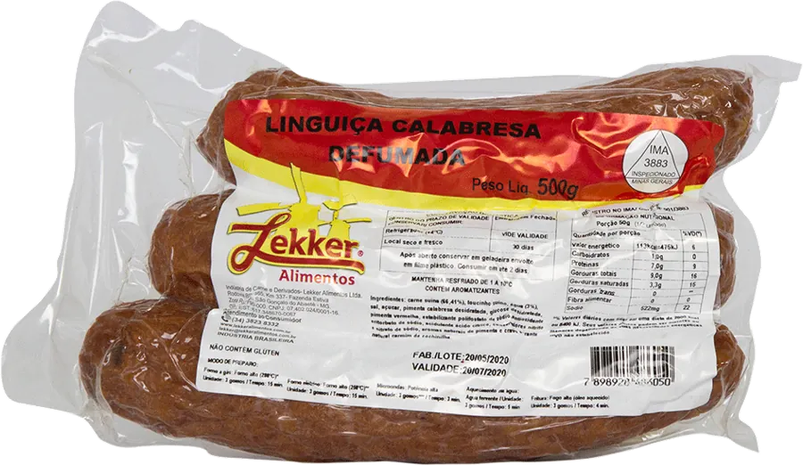 Linguiça Calabresa Lekker