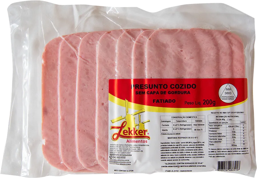 Presunto Cozido Fatiado